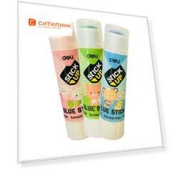 Клей-карандаш (упаковка) Deli E7165A E7165A, 8грамм 12 шт./кор.