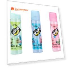 Клей жидкий (упаковка) Deli EA21200 EA21200, прозрачный 24 шт./кор.