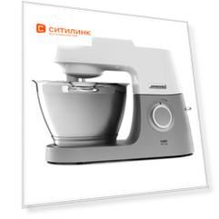 Кухонная машина KENWOOD Chef Sense KVC5100T, белый / серебристый [0w20011274]