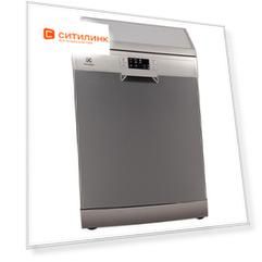 Посудомоечная машина Electrolux ESF9552LOX, полноразмерная, серебристая
