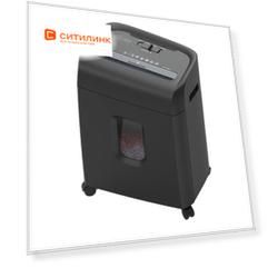 Уничтожитель бумаг Cactus CS-SH-10-15-4X12, P-4, 4х12 мм, 10 лист. одновременно, 15л