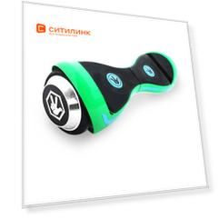 Гироскутер HOVERBOT Фиксиборд Верта, 4.5", зеленый/желтый [fxvrt]
