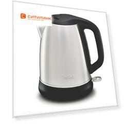 Чайник электрический Tefal KI270D30, 2400Вт, серебристый
