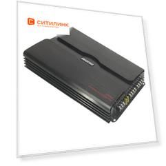 Усилитель автомобильный Digma DCP-410, черный