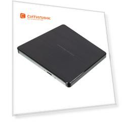 Оптический привод DVD-RW LG GP60NB60, внешний, USB, черный, Ret