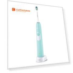 Электрическая зубная щетка Philips Sonicare 2 Series HX6212/90, цвет: бирюзовый и белый