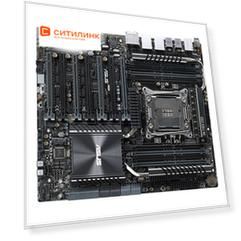 Серверная материнская плата ASUS X99-E WS/USB 3.1, Ret [90sb05d0-m0eay0]