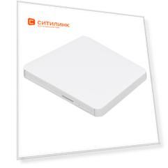 Оптический привод DVD-RW LG GP50NW41, внешний, USB, белый, Ret