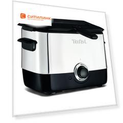 Фритюрница Tefal FF220015, серебристый/черный