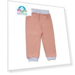 Штаны 3 Kinder ясельные персиковый, р.74-80