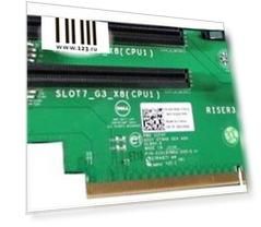 Райзер Dell 330-BBEZ for R730 3 Left 2 x8 PCIe Slots with at least 1 ProcessorCusKit