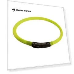 Hunter cветящийся шнурок на шею LED лайм 20-70 см