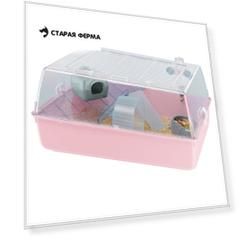 Ferplast клетка Mini Duna Hamster для хомяков, цвет в ассортименте 55х39х27 см