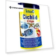 Tetra Cichlid Crisps корм для цихлид в чипсах 500 мл повседневный Германия 1 уп. х 1 шт. х 0.115 кг