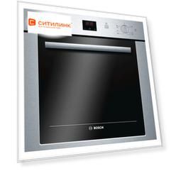 Духовой шкаф BOSCH HGN22F350, серебристый