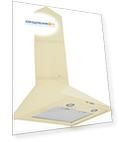 Вытяжка Elikor Вента 60П-650-К3Д (КВ II М-650-60-316) крем