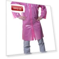 Плащ-дождевик Русский дождевик Люкс 80мкр р.UNI Pink