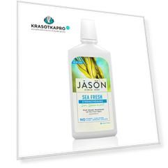 JASON, Ополаскиватель для рта Sea Fresh Strengthening, 473 мл