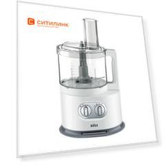 Кухонный комбайн BRAUN Identity FP5150, белый