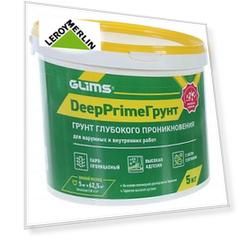 Грунт Glims DeepPrimeГрунт, 5 л