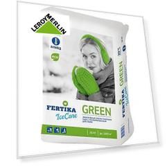 Противогололёдное средство Фертика Ice Care Green, 20 кг