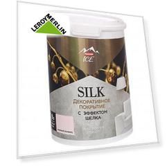 Декоративное покрытие Parade Ice Silk с эффектом шелка цвет бежевый жаккард 0.9 л