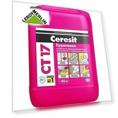 Грунт для впитывающих оснований Ceresit CT17, 10 кг