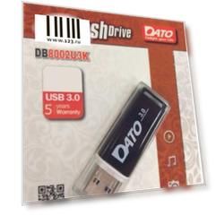 Флеш Диск Dato 64Gb DB8002U3 DB8002U3K-64G USB3.0 черный