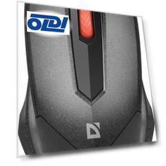 Мышь оптическая Expansion MB-753 Силикон колесо,3D, USB,1200 dpi DEFENDER