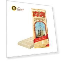 Шоколад белый пористый, Русский шоколад, 90 гр.