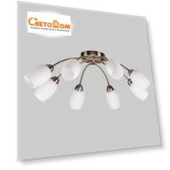 Люстра бронзовая COLOSSEO 73072/8C Optibronz