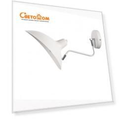 Светильник Colosseo optima 72427/1W белый/хром E27 1*60W
