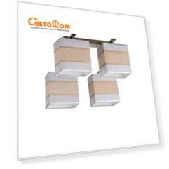 Светильник Colosseo optima 73058/4C бронза E27 4*60 W