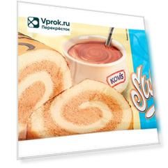Рулет бисквитный Kovis Swiss Roll Вареная сгущенка 175г