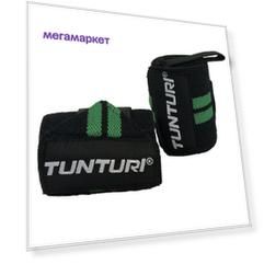 Спортивный бинт Tunturi 14TUSCF102 черный/зеленый 39,5 см