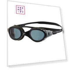 Очки для плавания Speedo Futura Biofuse Flexiseal арт. 8-11315B976A, дымчатые линзы, черная оправа