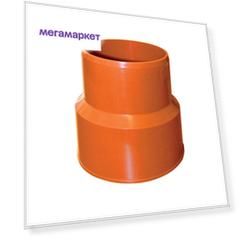Переход НПВХ ф160х187мм на чугунную трубу Magnaplast 22440