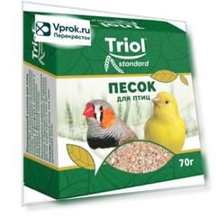 Подкормка для птиц Triol Standard Песок 70г