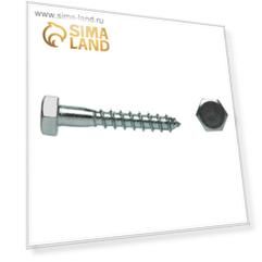 Шуруп для крепления лаг и реек Steelrex, цинк  8х180, 450 шт.