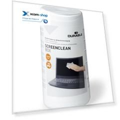 Туба Durable 573602 с салфетками для экранов SCREENCLEAN, 100шт./уп.