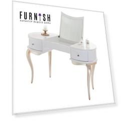 Туалетный столик rimini (fratelli barri) белый 125x77x55 см.