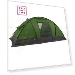 Палатка четырехместная TREK PLANET Trento 4, зеленый