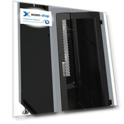 Шкаф напольный 19", 27U SYSMATRIX SL 6827.934 600x800x1330mm (ШхГхВ) передняя дверь перфорированная, задняя дверь двухстворчатая перфорированная, пово