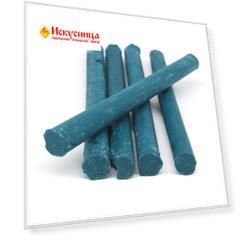 SS003 Сургуч в стержнях для клеевого пистолета синий, 5шт/уп HappyClay