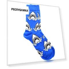 Носки Krumpy Socks Акула - Зубастик, 40-45