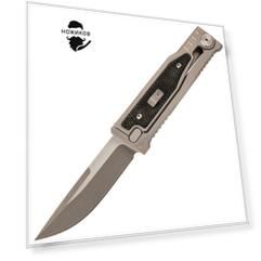 Складной нож Reate EXO-M, сталь CPM-3V, рукоять титан/микарта, черный