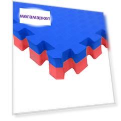Мягкий пол Татами 40 мм ЭКО 1788/661 красно-синий
