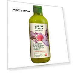 GREEN MAMA Бальзам-кондиционер от перхоти с морскими водорослями Антистресс Natural Skin Care