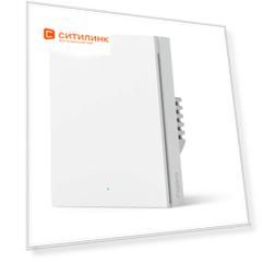 Умный выключатель одноклавишный AQARA Smart Wall Switch H1 EU [ws-euk01]