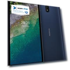 Смартфон Nokia C01 PLUS DS 1/16 719901161861 blue/5.45”/up to 128GB flash/5Mpix/5Mpix/GSM/WCDMA/LTE/BT/Wi-Fi/GPS/AGPS/ALS/proximity sensor/acceleromet
